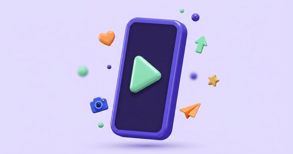 Reels reklamları ve dikey video performansı konulu görsel